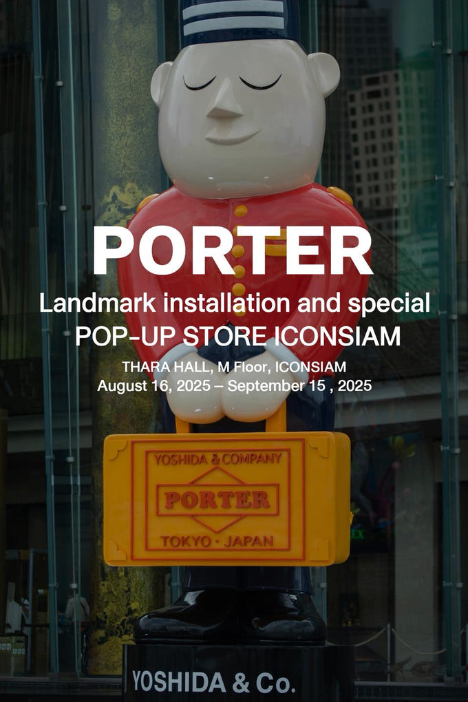 PORTER Celebrates 90 Years of Timeless Craftsmanship with Landmark Sculpture and Pop-Up Experience at ICONSIAM