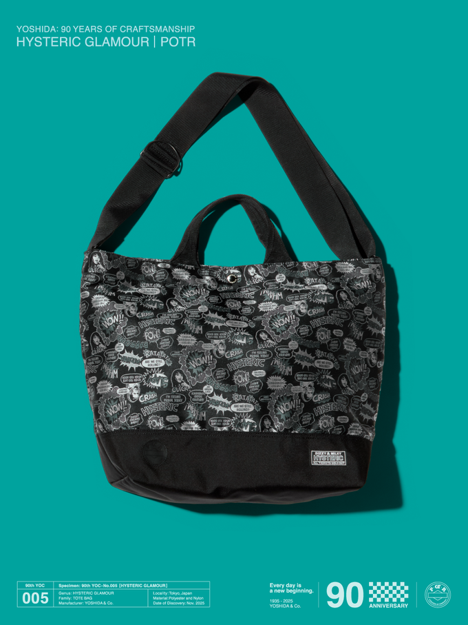 YOSHIDA & Co. 90th Anniversary Project 005 “HYSTERIC GLAMOUR × POTR”